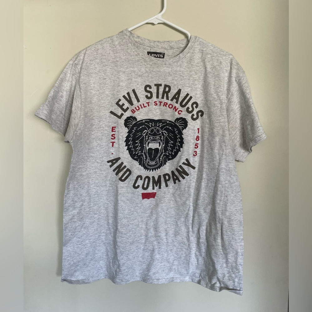 Levi's Heather Gray Logo T-Shirt